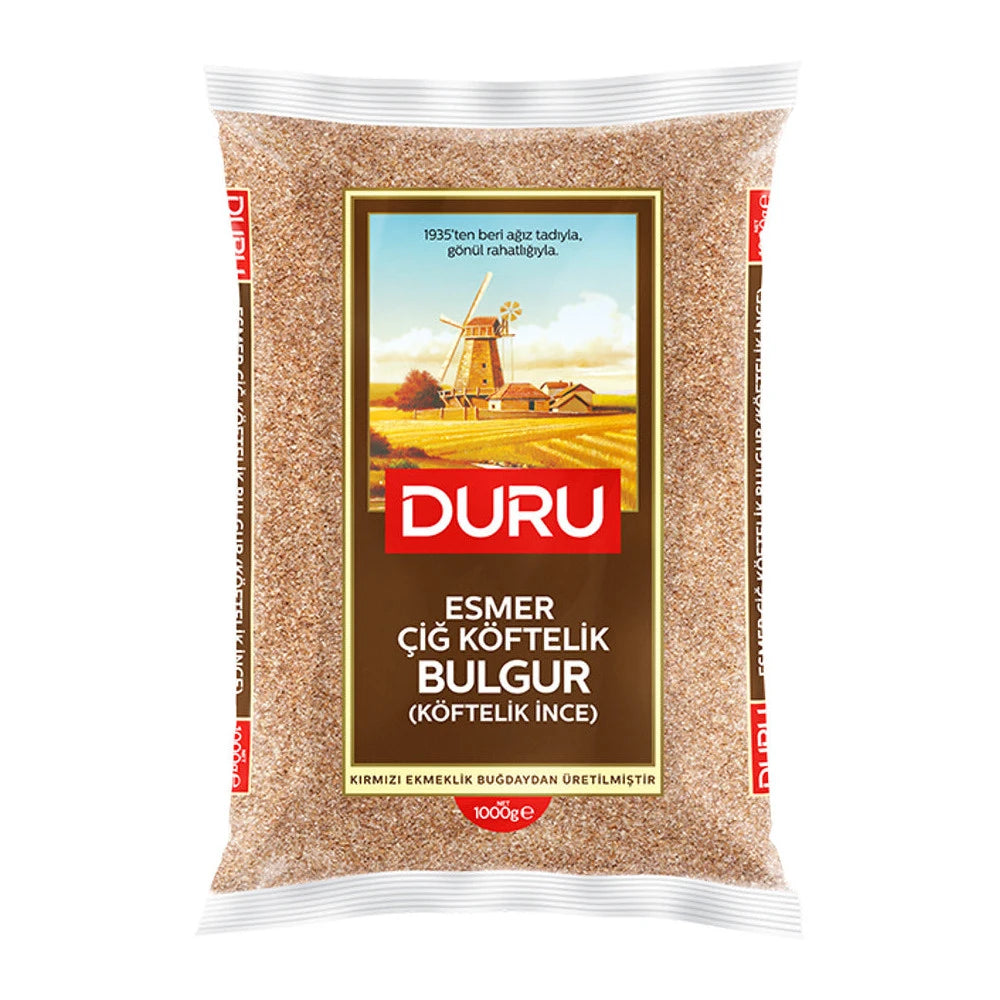 Duru Esmer Çiğ Köftelik Bulgur 1000gr