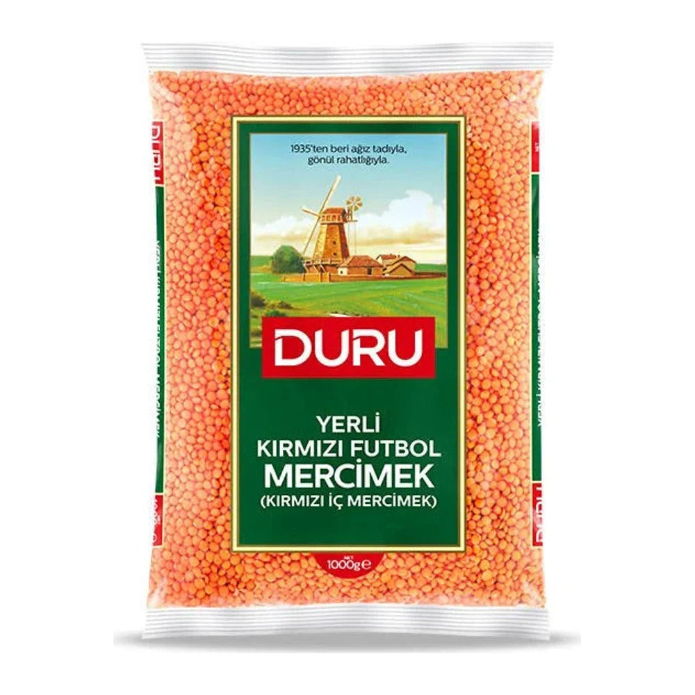 Duru Kırmızı Mercimek 1000gr