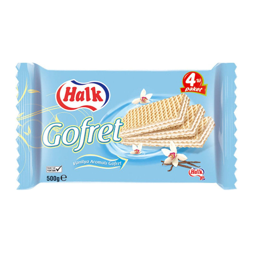 Halk Gofret Vanilyalı 500g
