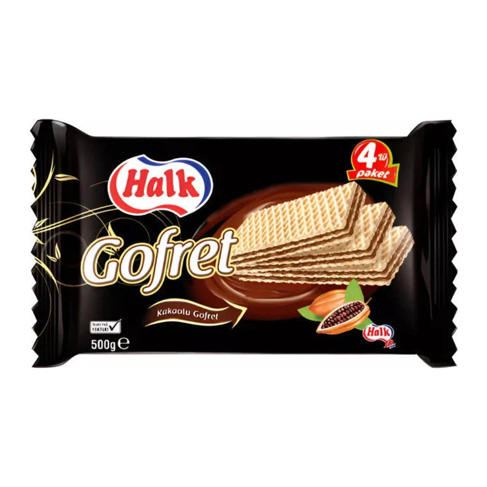 Halk Gofret Kakaolu 500g