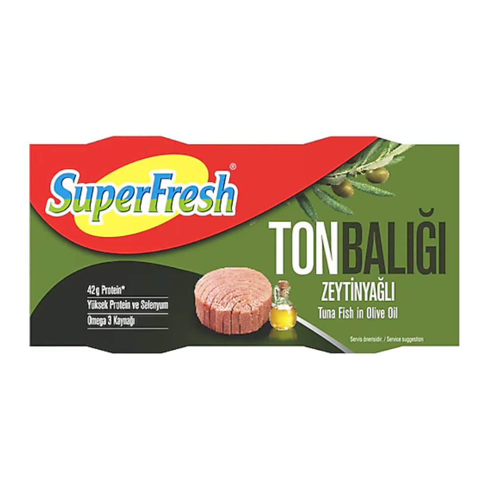 Superfresh Zeytinyağlı Ton Balığı 2x150g