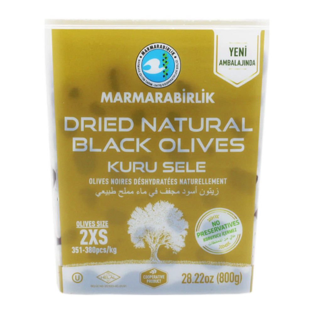 Marmarabirlik Zeytin Kurusele 800g 2XS