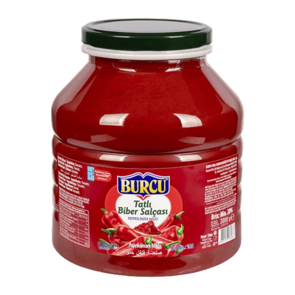 Burcu Tatlı Biber Salçası 3200g