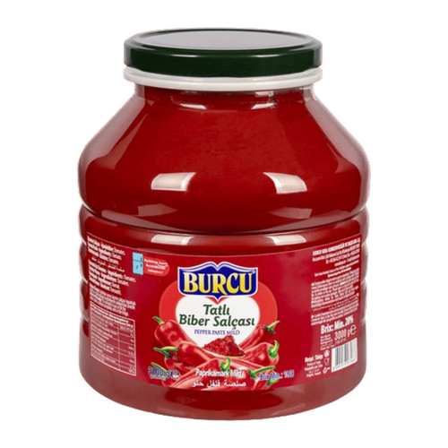 Burcu Tatlı Biber Salçası 3200g