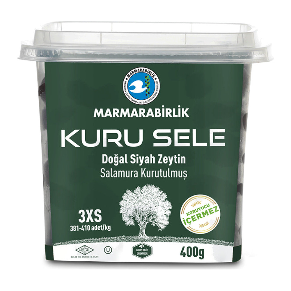 Marmarabirlik Zeytin Kurusele 400g 3XS