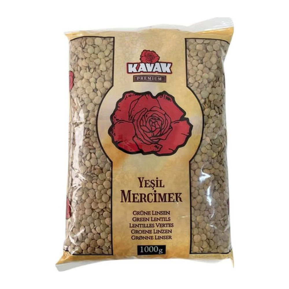 Kavak Yeşil Mercimek 1kg
