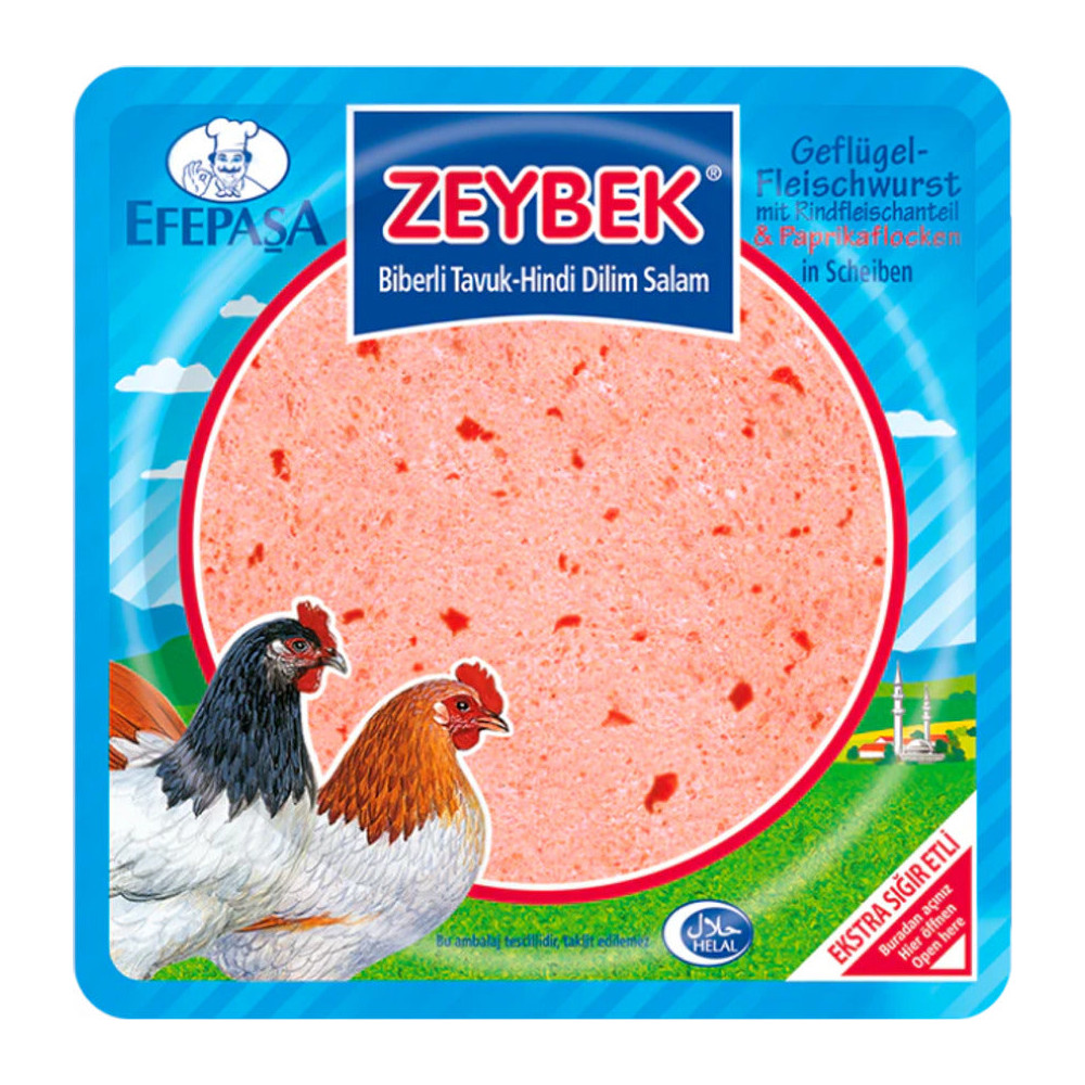 Efepaşa Biberli Tavuk/Hindi Dilim Salam 200g