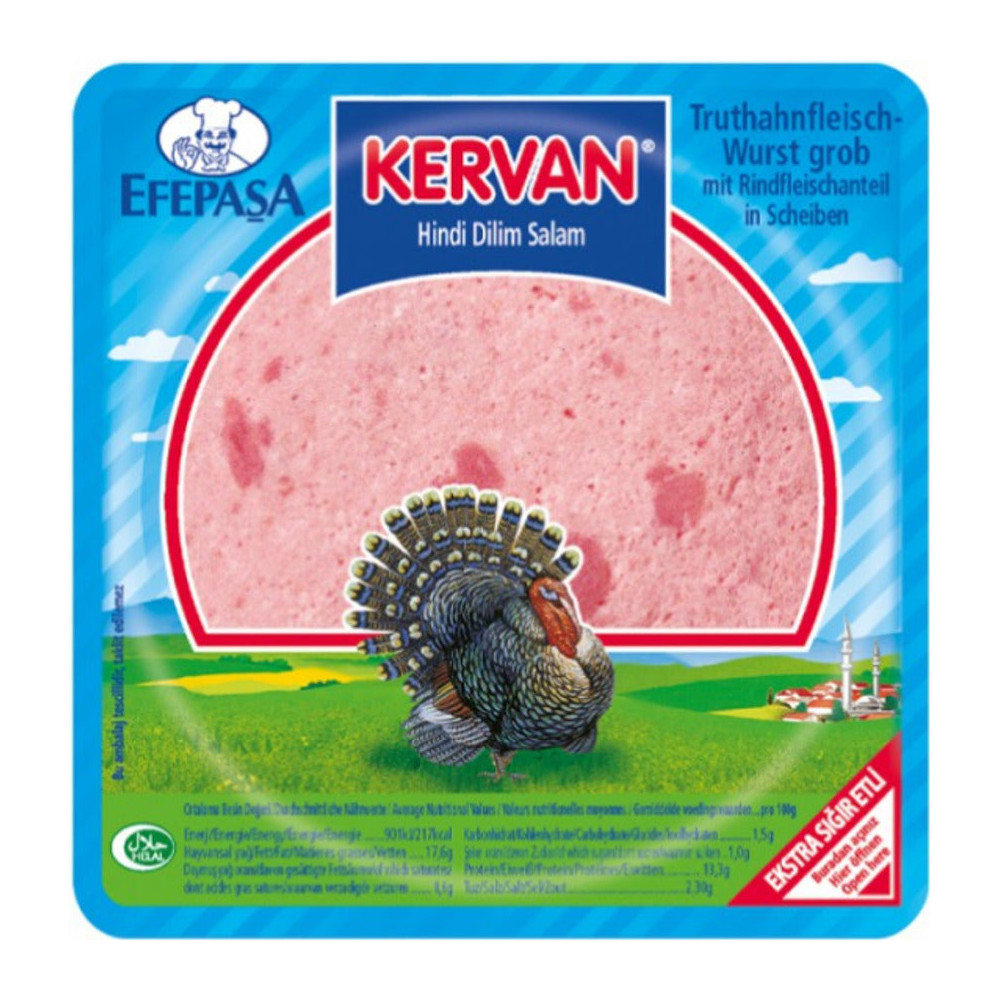 Efepaşa Kervan Hindi Dilim Salam 200g
