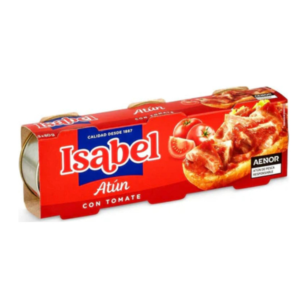 Isabel Ton Balığı Domatesli 3x80g