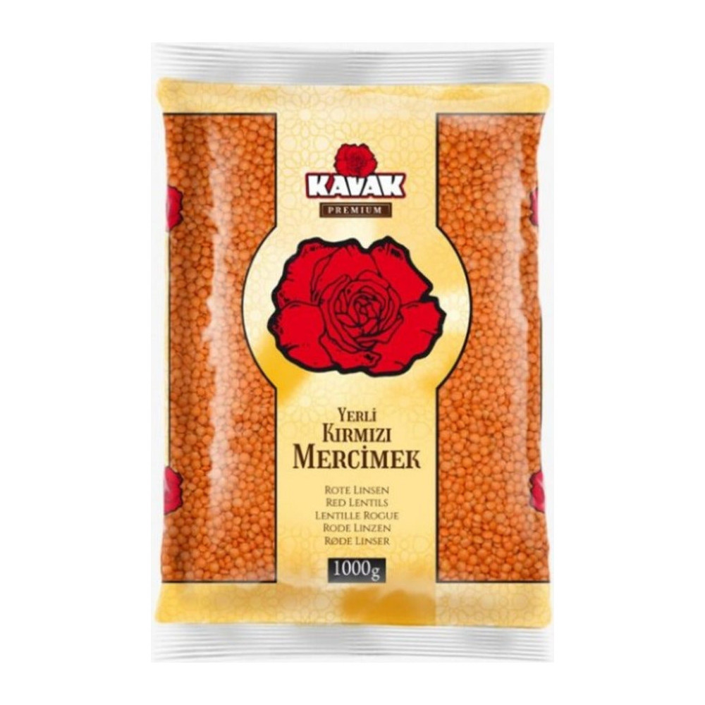 Kavak Kırmızı Mercimek 1kg