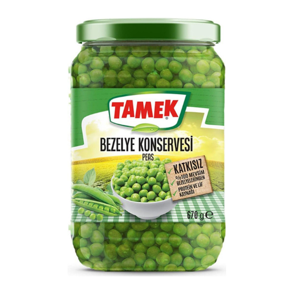 Tamek Bezelye Konservesi 670g