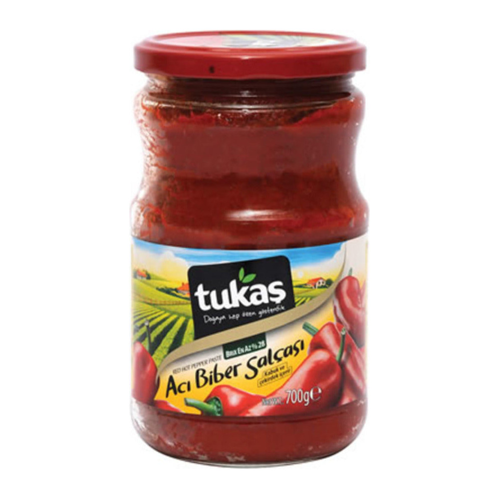 Tukaş Acı biber Salçası 700g