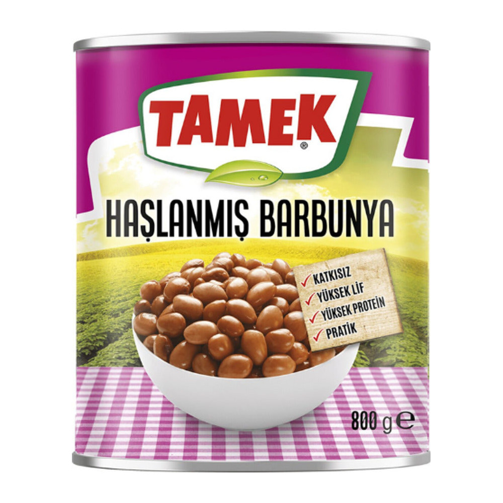 Tamek Haslanmış Barbunya 800g