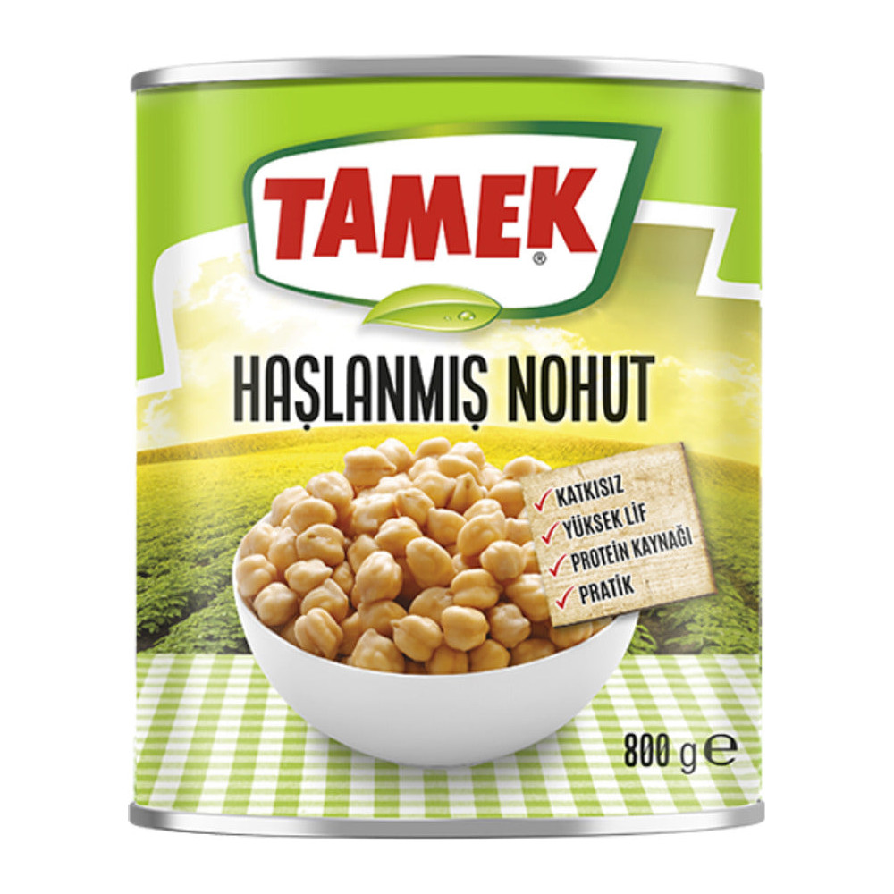 Tamek Haslanmış Nohut 800g
