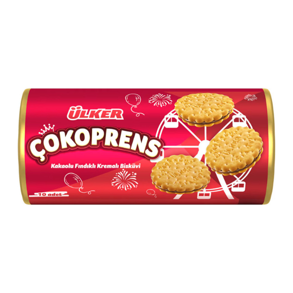 Ülker Çokoprens Bisküvi 10’lu