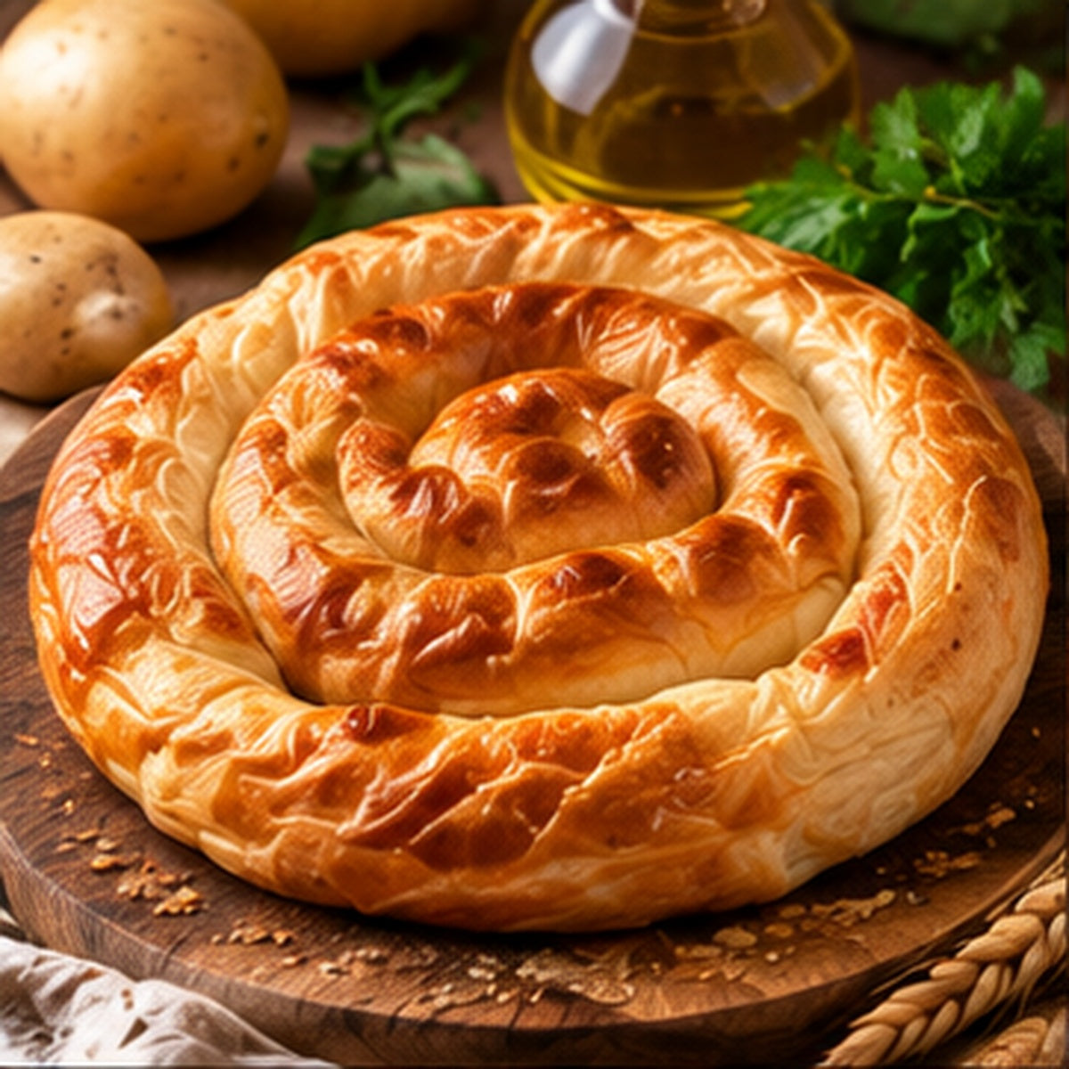 Börek met aardappel