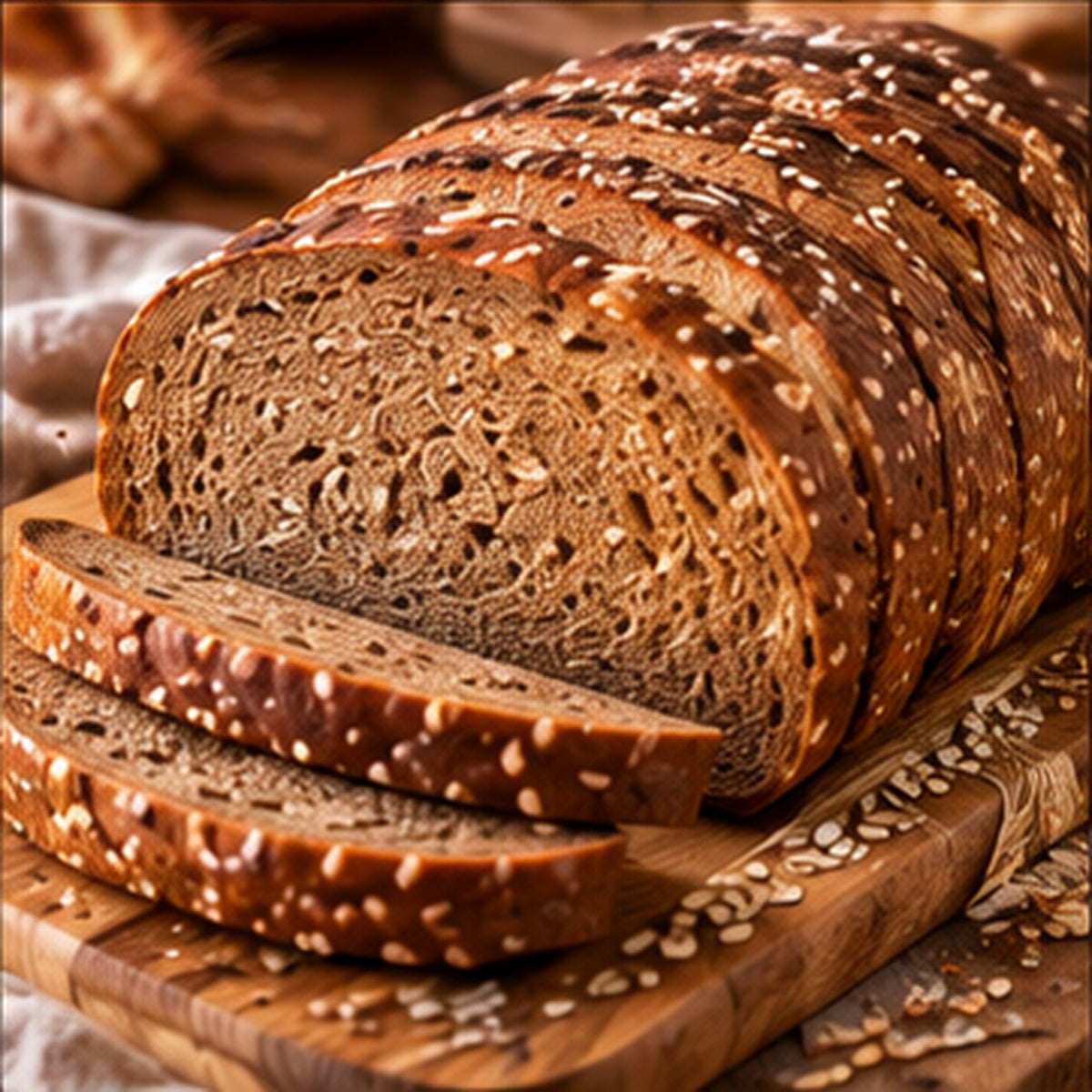Ekmek/Brood Bruine Somun Dilimli