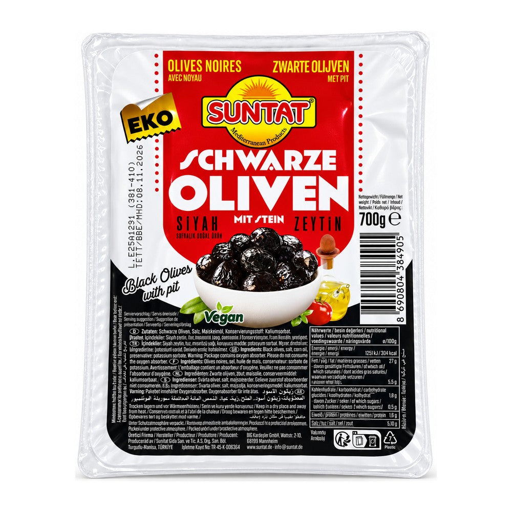 Suntat Siyah Zeytin 700G