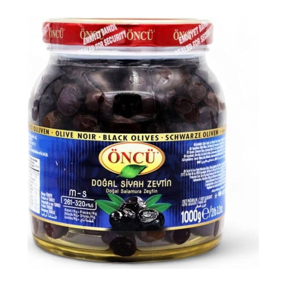 Öncü Doğal Siyah Zeytin M Maat 1000G